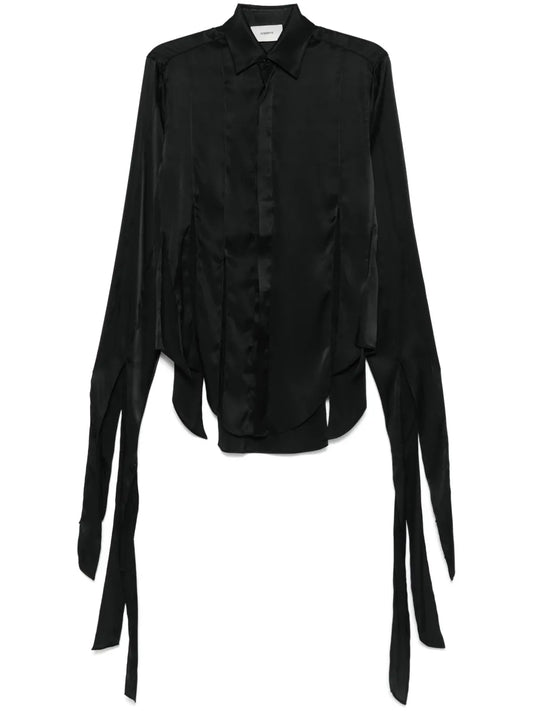 Slit-Detailing Shirt