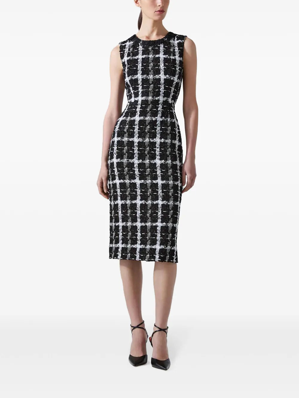 Tweed Midi Dress