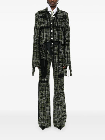 Deconstructed Tweed Jacket