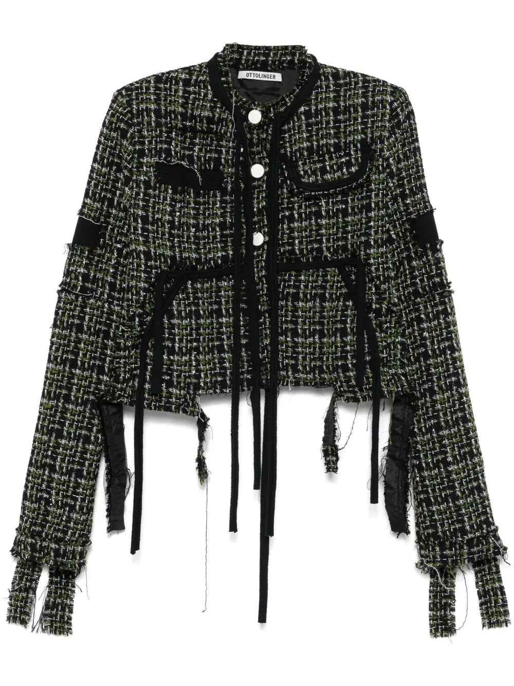 Deconstructed Tweed Jacket