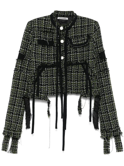Deconstructed Tweed Jacket