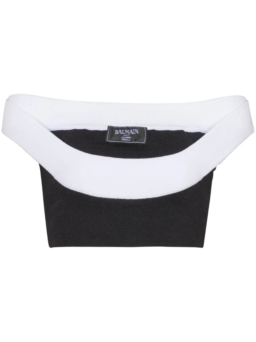 Ribbed-Knit Cropped Top