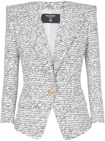 Love Letter Tailored Jacket