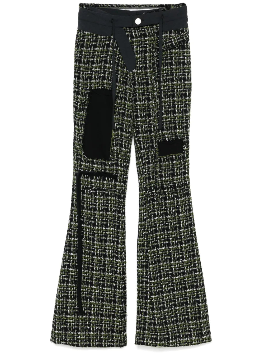Deconstructed Tweed Trousers