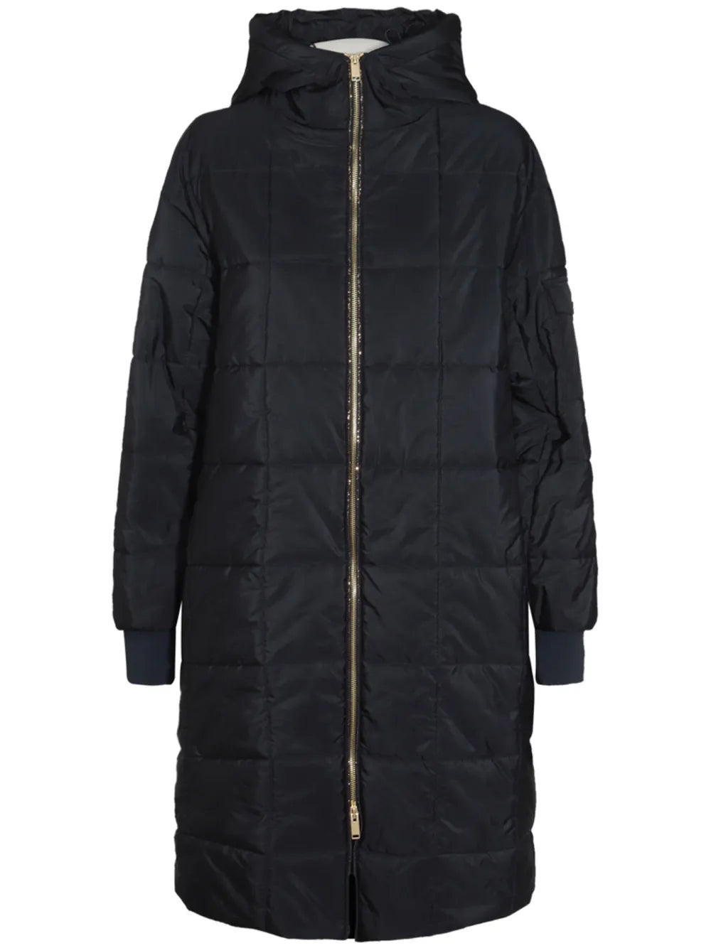 Zip-Up Padded Coat