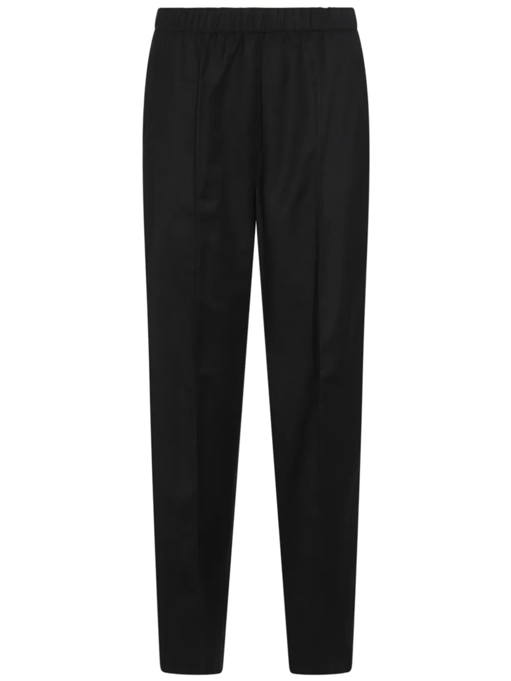 Elasticated-Waistband Trousers