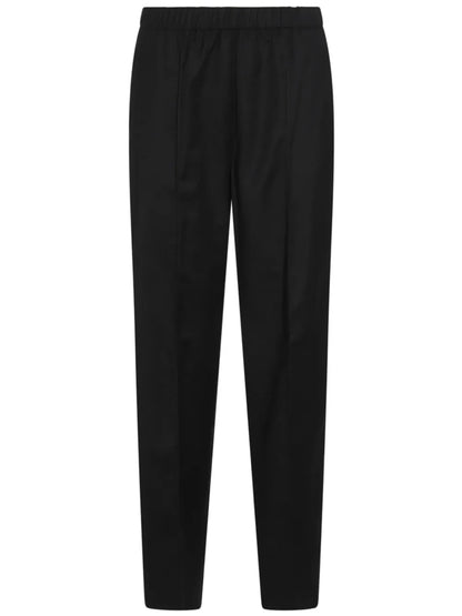Elasticated-Waistband Trousers