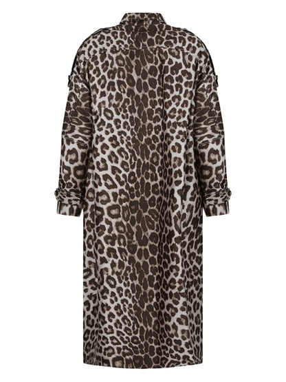 Animal Print Coat