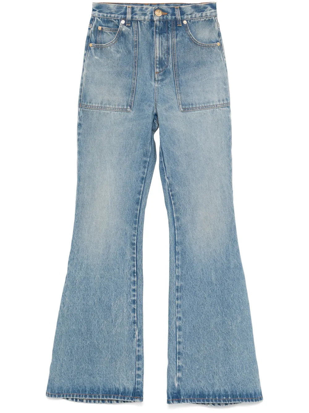 High-Rise Flared Jeans