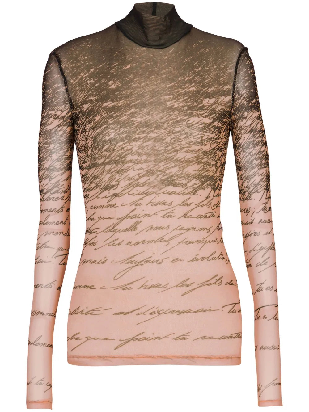 Love Letter-Print Top