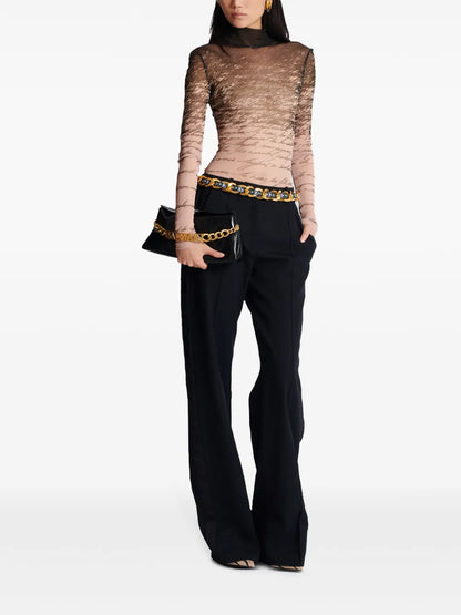Love Letter-Print Top