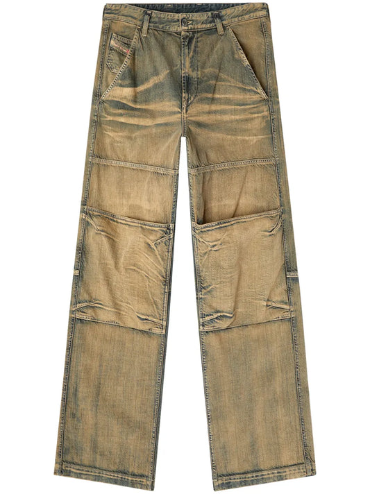 D-Shift Wide-Leg Jeans