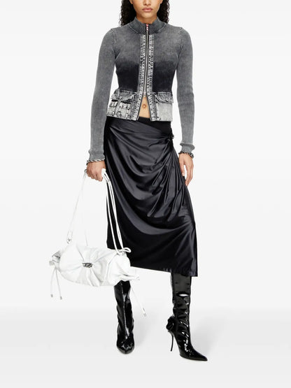 O-Silv Midi Skirt