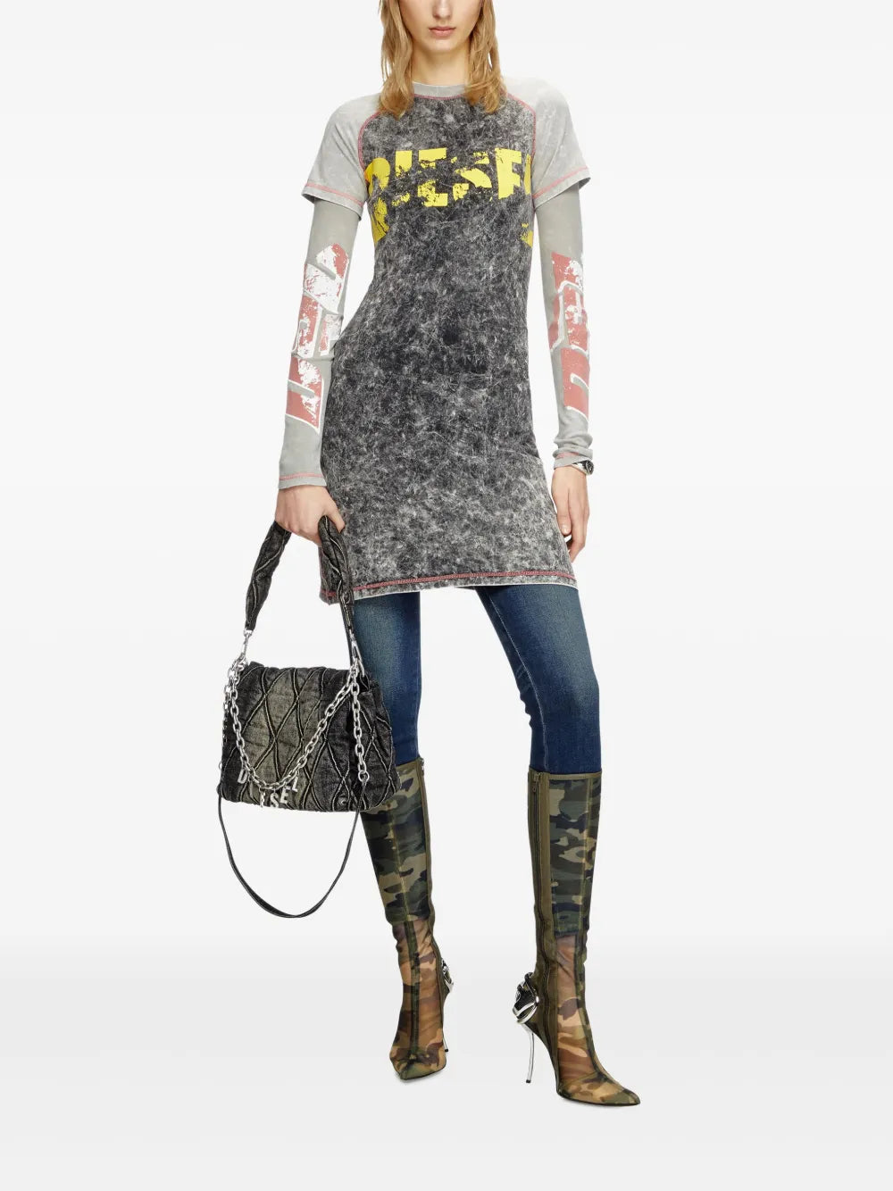 Layered Mini Dress