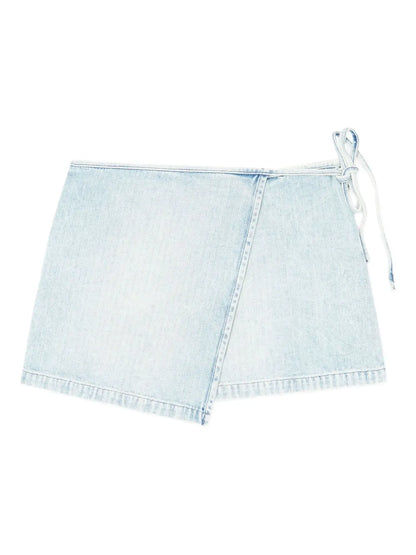 De-Lem Mini Wrap Skirt