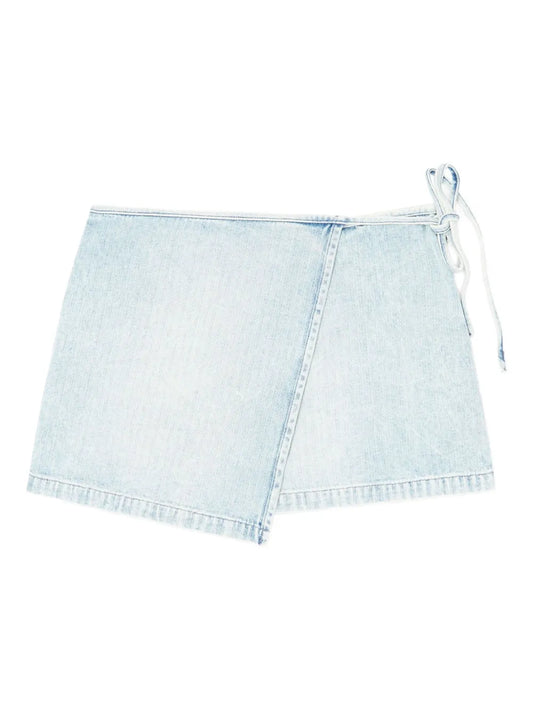 De-Lem Mini Wrap Skirt