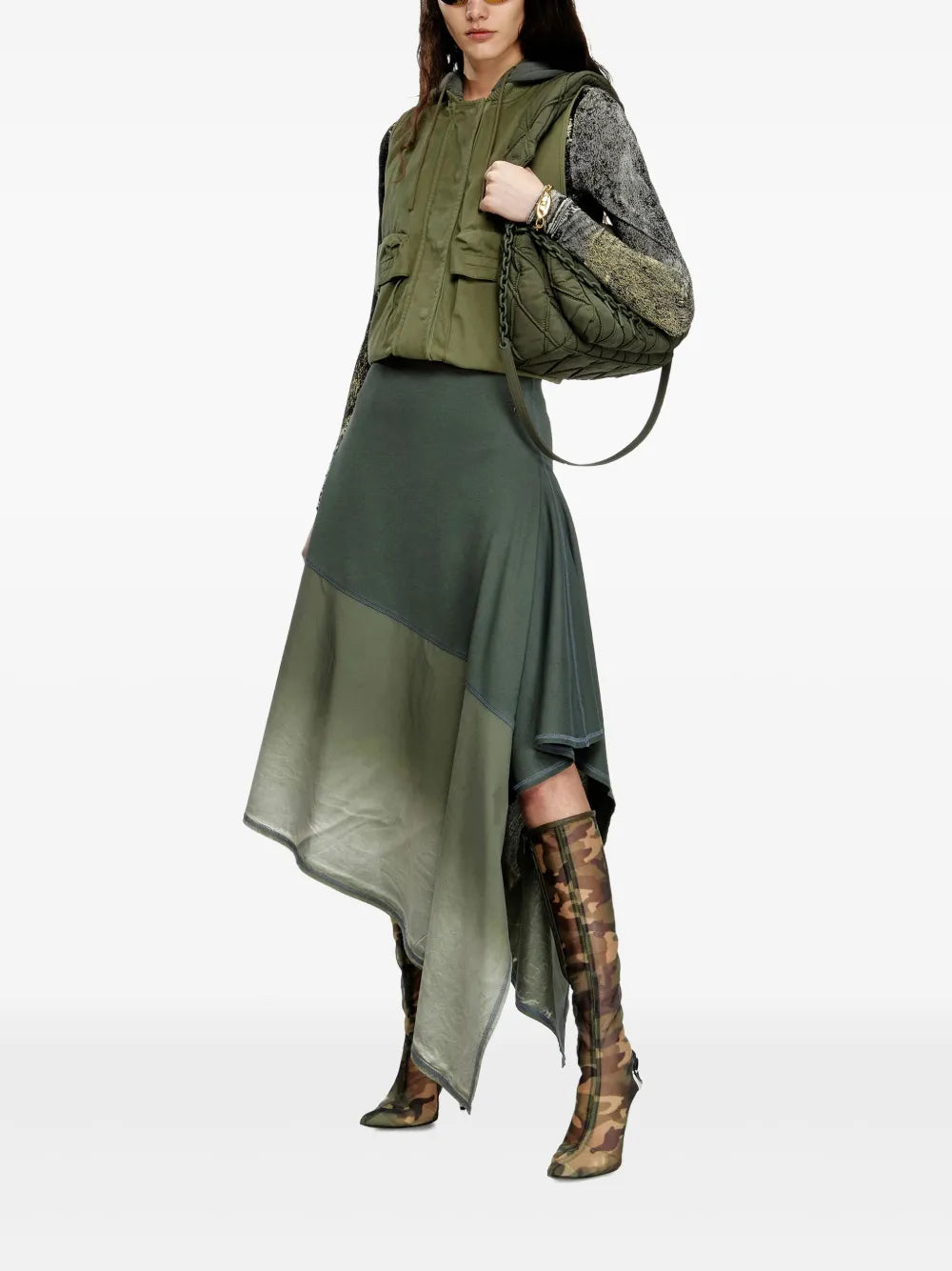 O-Marta Asymmetric Skirt
