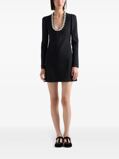 Glass Crystal Embellishment Dress