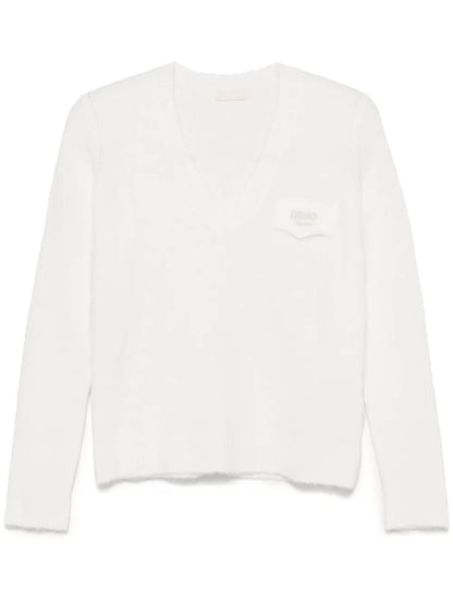 Logo-Embroidered Sweater