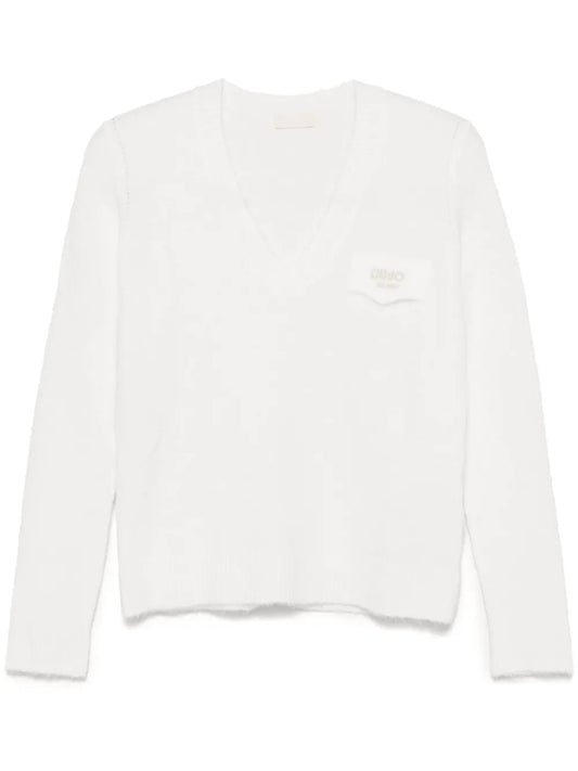 Logo-Embroidered Sweater