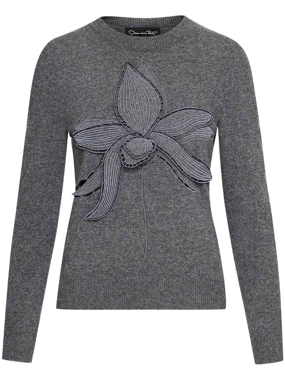 Orchid Embroidered Sweater