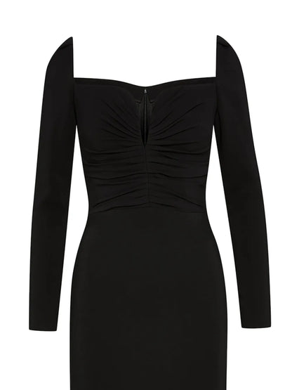 Sweetheart-Neck Cocktail Dress