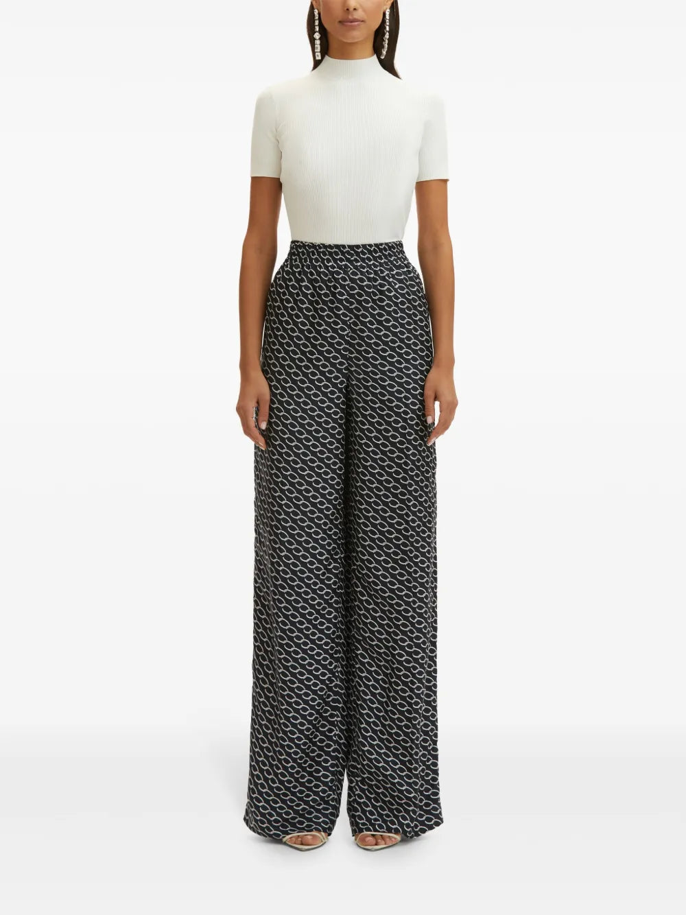 Small Oscar Chain-Link Trousers