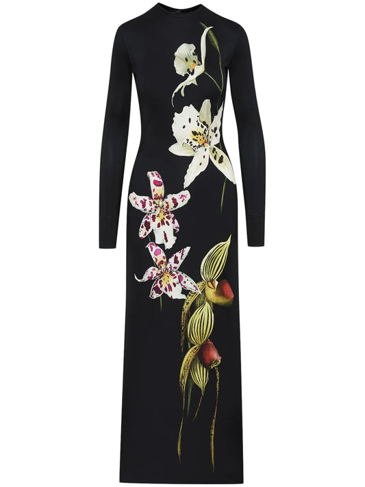 Orchid Jersey Maxi Dress