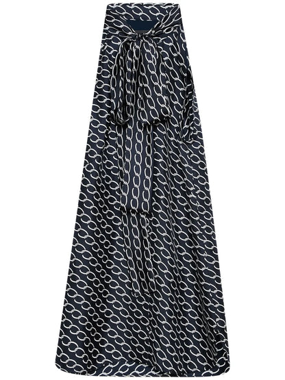 Small Oscar Chain-Link Sleeveless Blouse