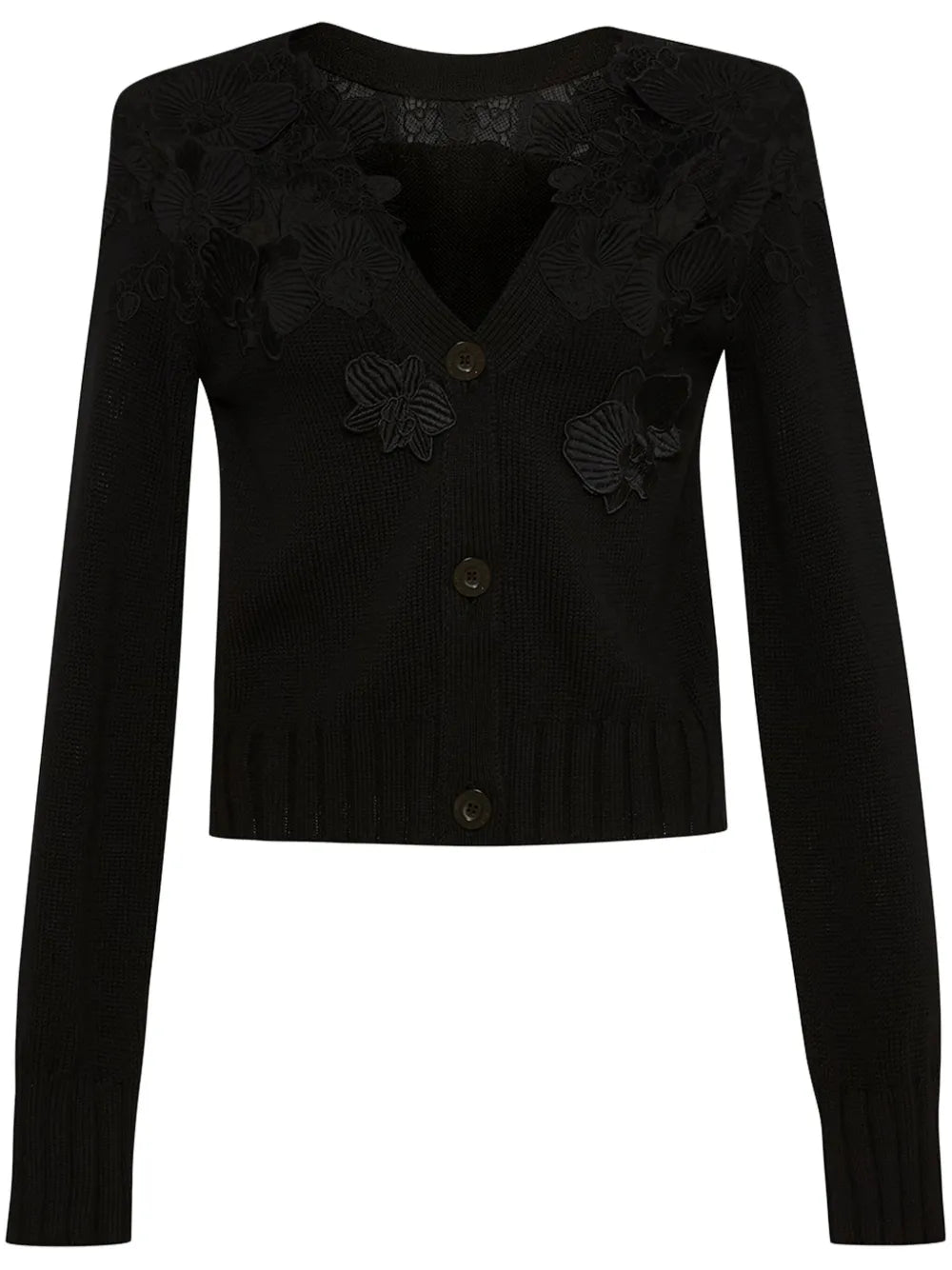 Floral Guipure Lace Cardigan