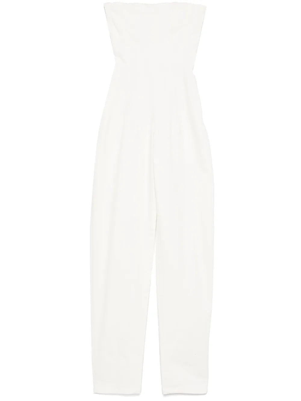 Strapless Denim Jumpsuit