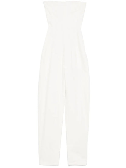 Strapless Denim Jumpsuit