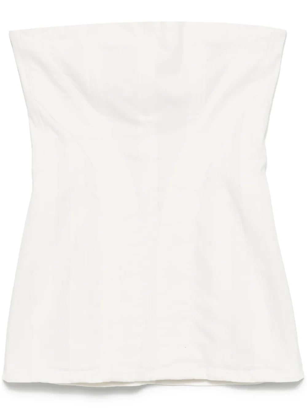 Strapless Denim Mini Dress
