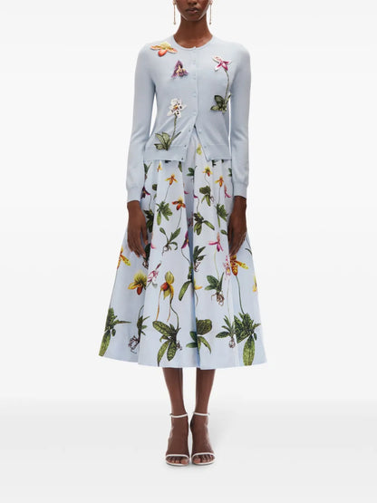 Orchid Threadwork Cardigan