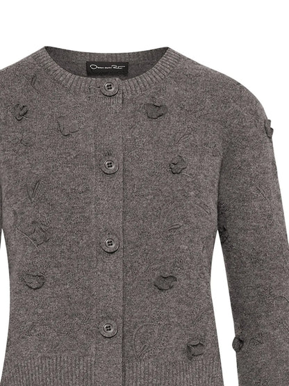 Orchid Embroidered Cardigan