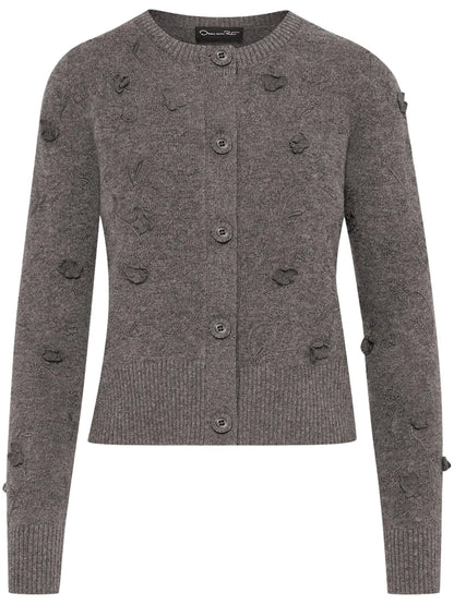 Orchid Embroidered Cardigan