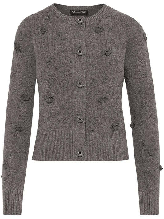 Orchid Embroidered Cardigan
