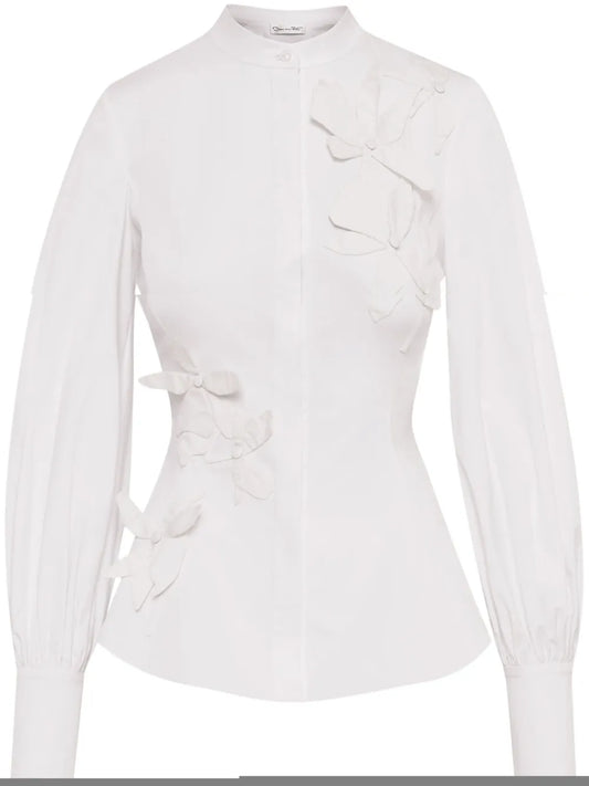Orchid Cotton Twill Blouse