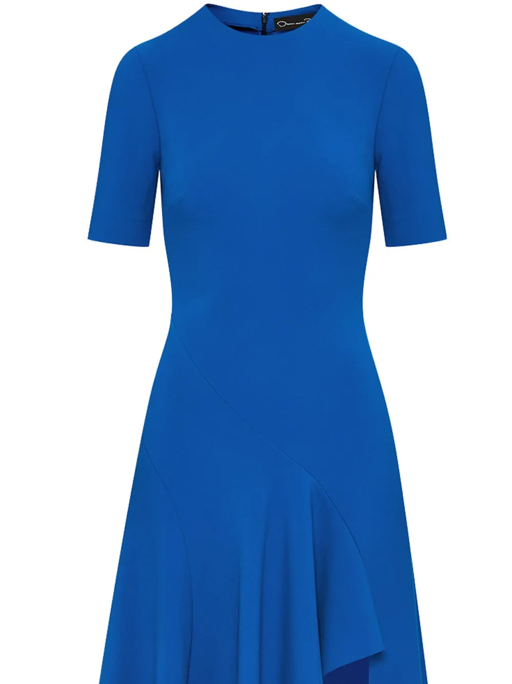 Wave Detail Midi Dress