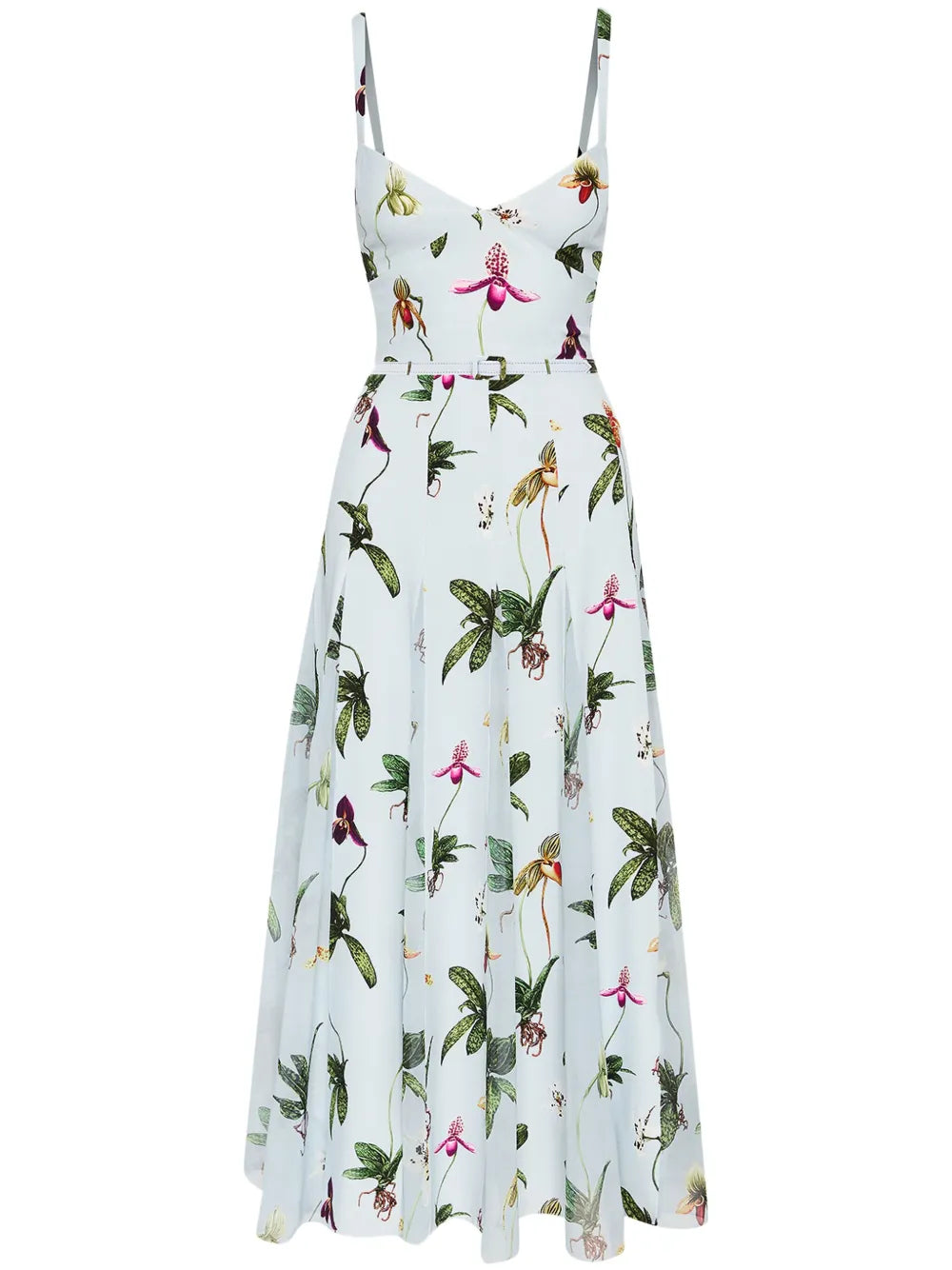 Orchid Cady-Inset Maxi Dress