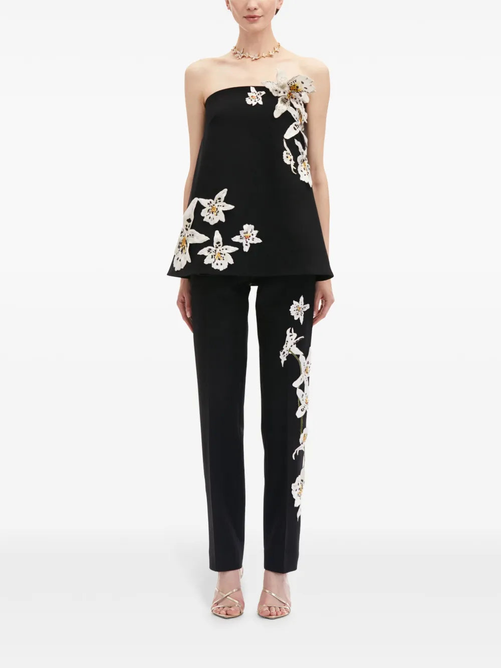 Watercolor Orchid Blouse