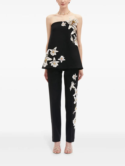 Watercolor Orchid Blouse