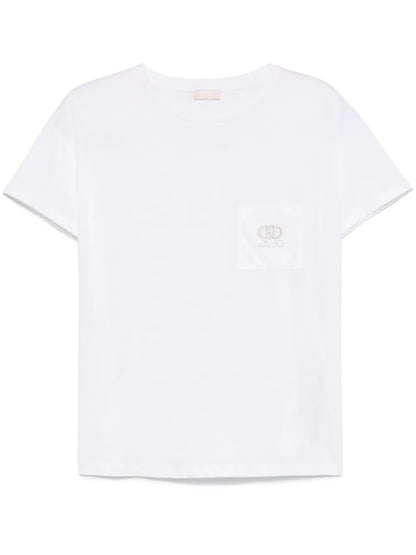 Embroidered-Logo T-Shirt