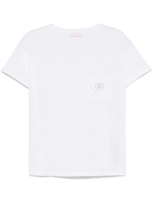 Embroidered-Logo T-Shirt