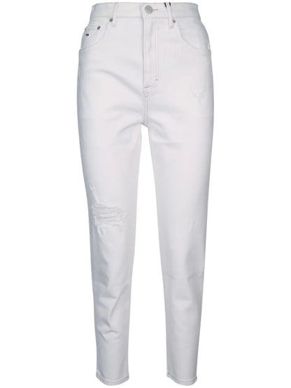 High-Rise Tapered Jeans