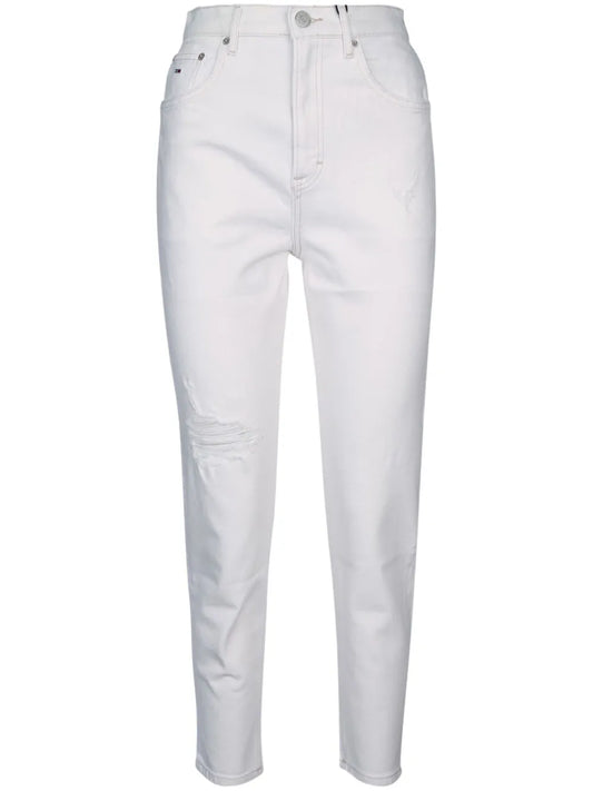 High-Rise Tapered Jeans