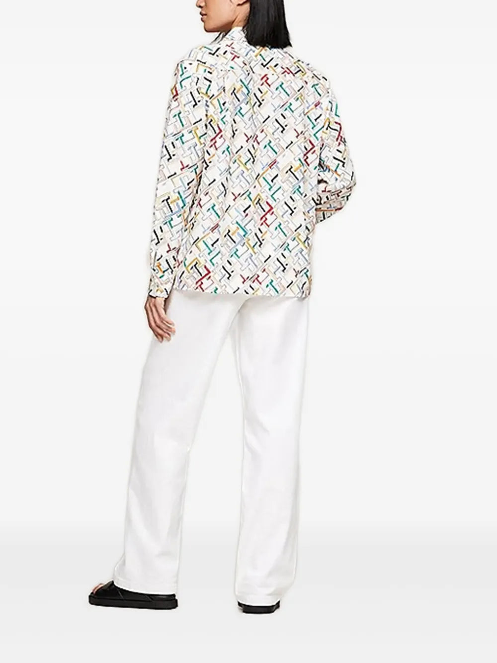 Monogram-Pattern Shirt