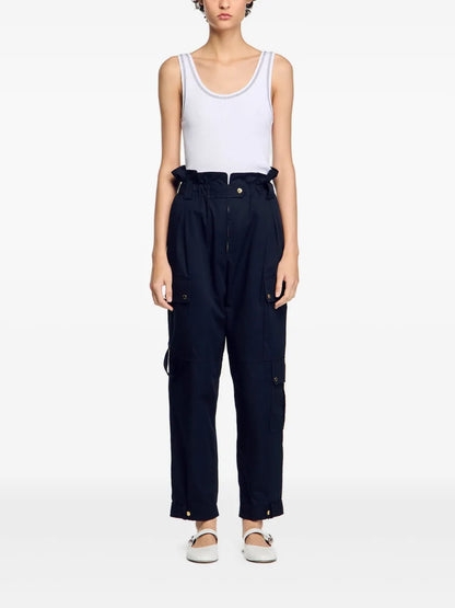 Straight-Leg Trousers