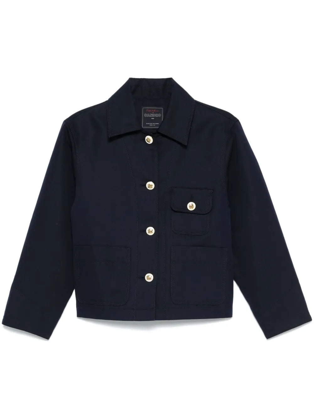 Button-Detail Jacket