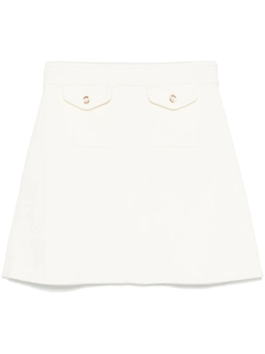 Ribbed Mini Skirt